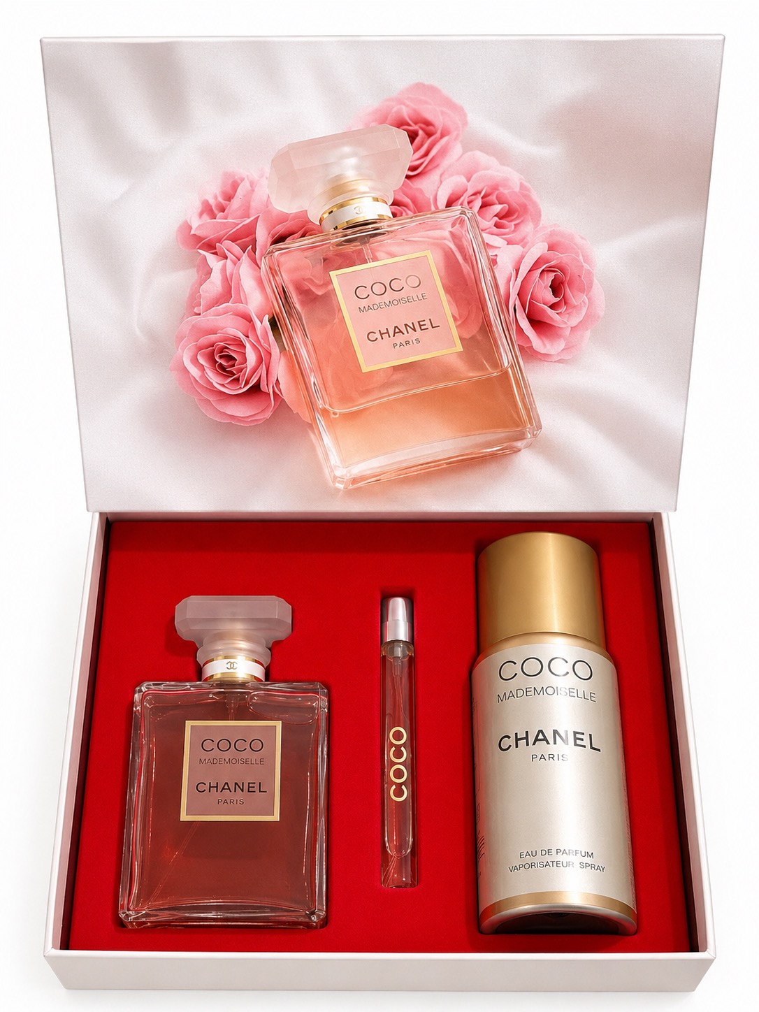 Chanel Coco Mademoiselle Fragrance Set 3 × 75 ml
