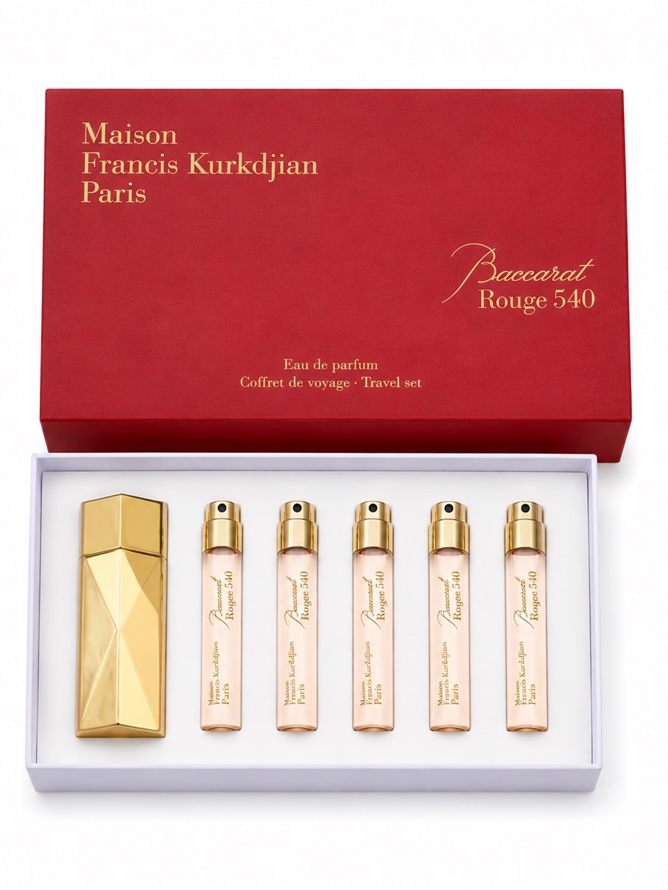 Maison Francis Kurkdjian Baccarat Rouge 540 Eau de Parfum – Travel Set (5 × 11ml)