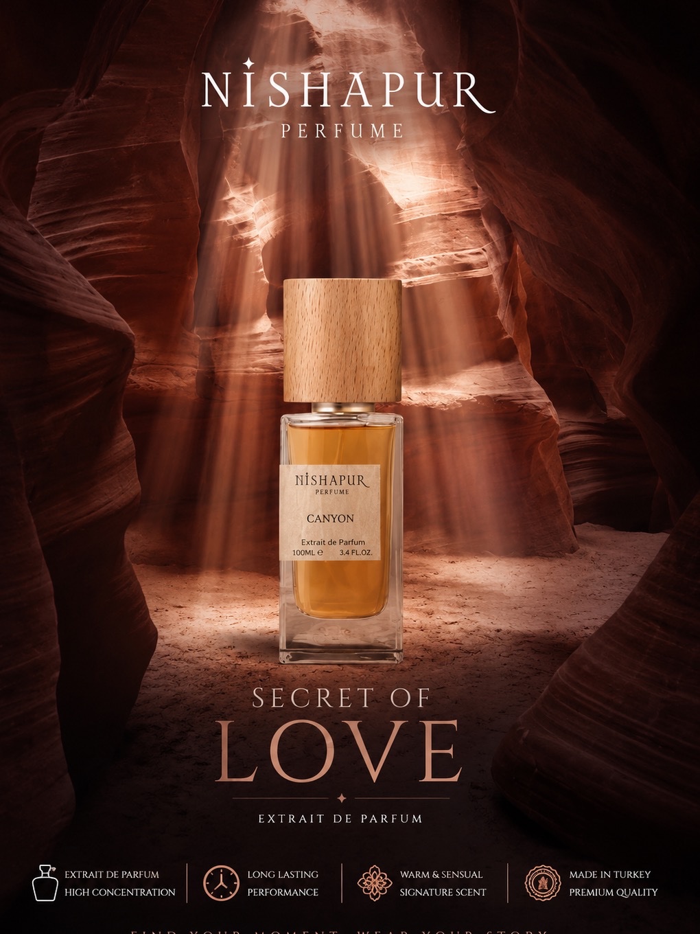 Nishapur Perfume Canyon Extrait de Parfum 100ml
