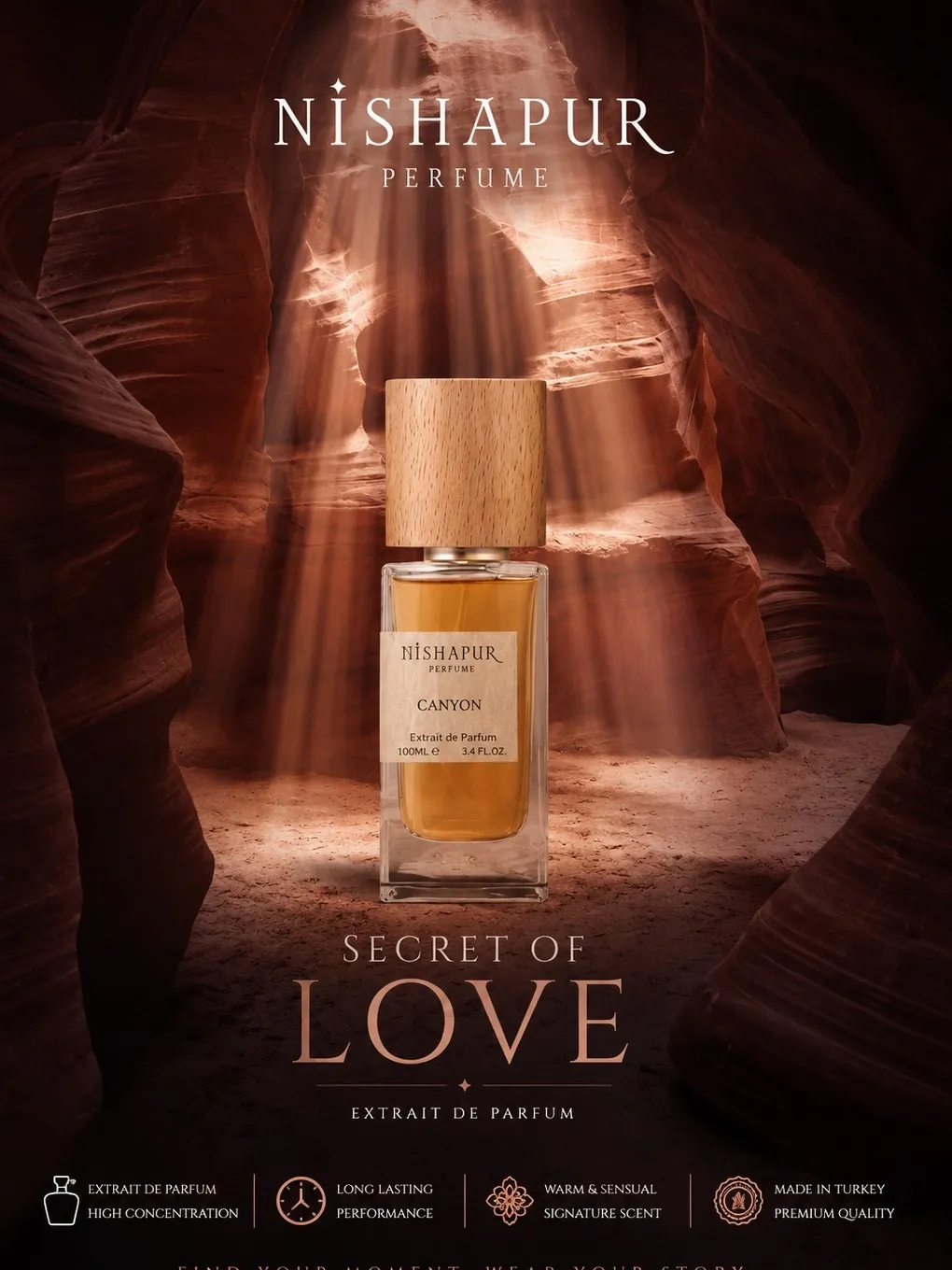 Nishapur Perfume Canyon Extrait de Parfum 100ml