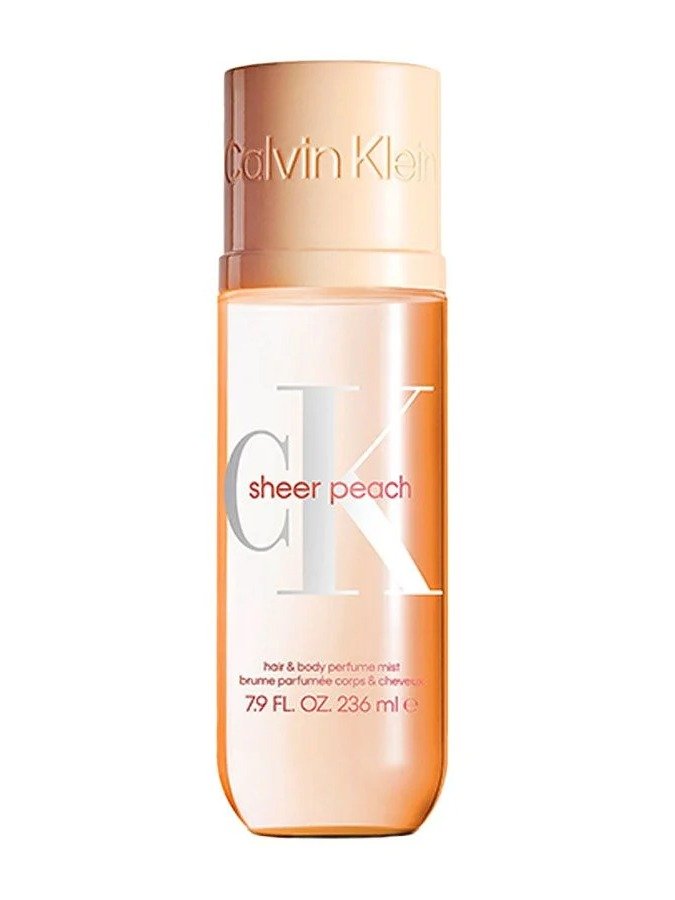 Calvin Klein Sheer Peach Unisex Hair & Body Perfume Mist 